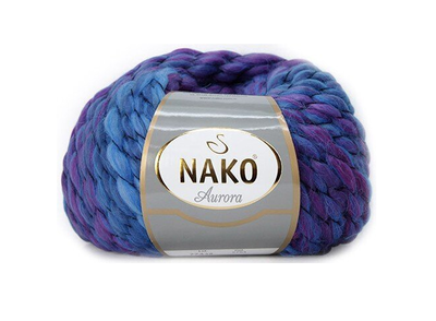 2754 синий с фуксией
